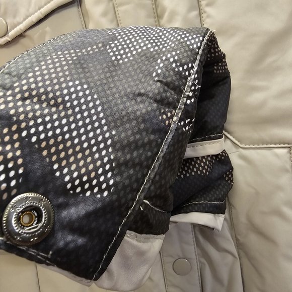 ROBERT GRAHAM Quilted Padded Shacket Jacket - Men's Size S - Stone - NWT $348.00 - Picture 6 of 11